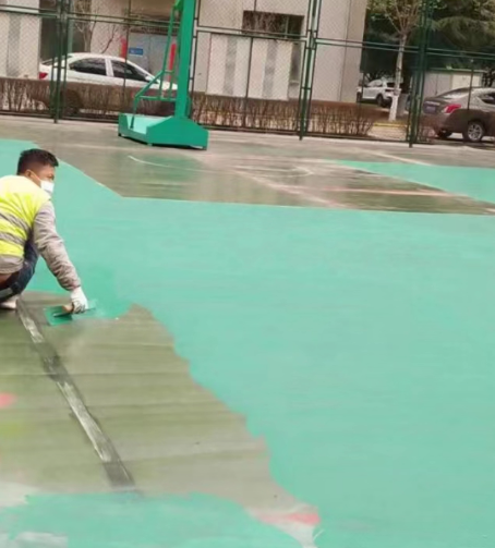 张家口球场地面翻新